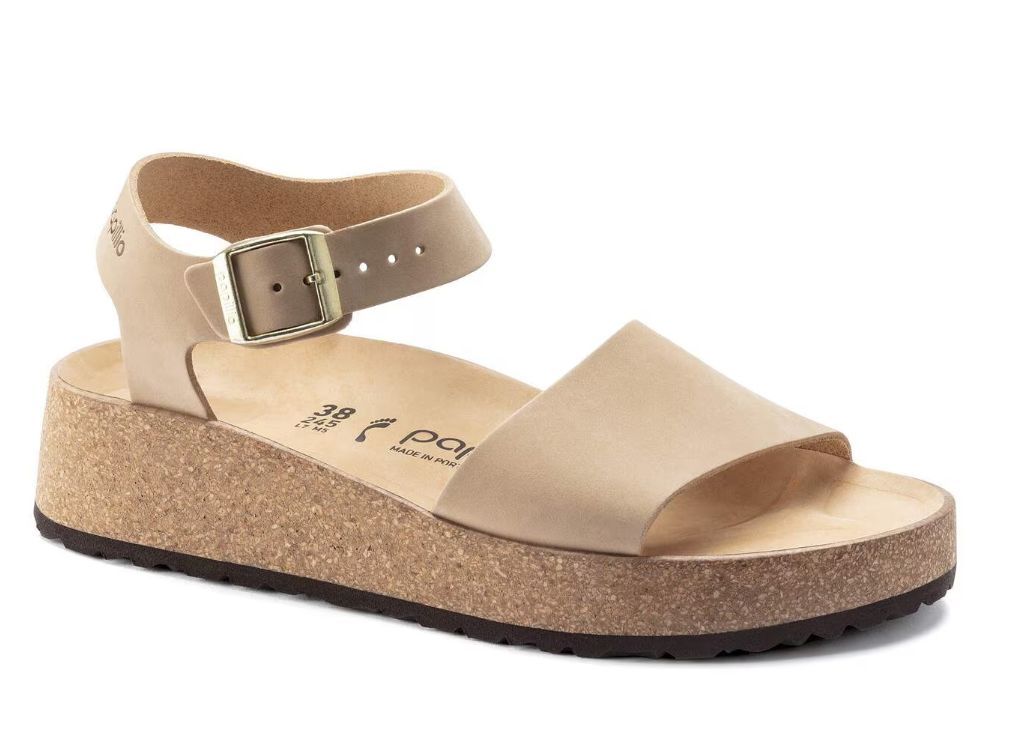BIRKENSTOCK # GLENDA NUBUCK SANDCASTLE BIRKENSTOCK # GLENDA NUBUCK SANDCASTLE