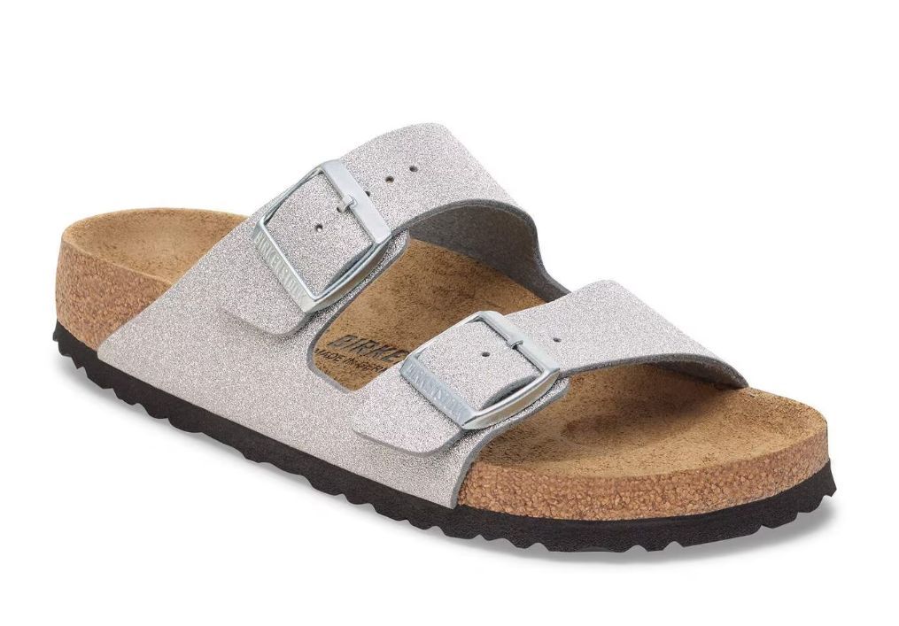 BIRKENSTOCK #ARIZONA SHINY GLITTER ARGEN BIRKENSTOCK #ARIZONA SHINY GLITTER ARGEN