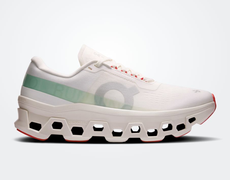 ON # CLOUDMONSTER 1 IVORY/CREEK ON # CLOUDMONSTER 1 IVORY/CREEK