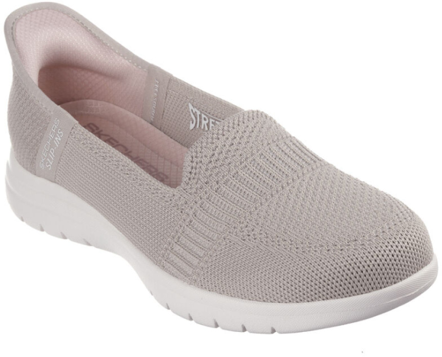 SKECHERS #ON THE GO FLEX SLIP IN TAUPE - 6392 - SKECHERS