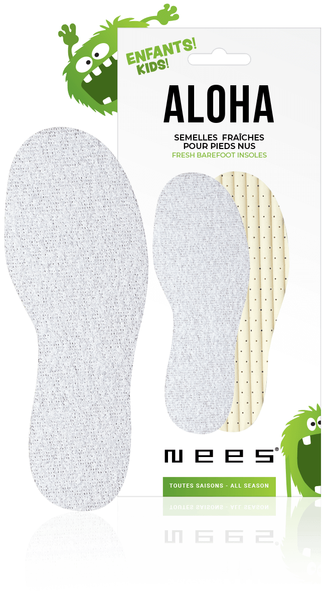NEES # SEMELLE ALOHA BLANCHE JUNIOR
