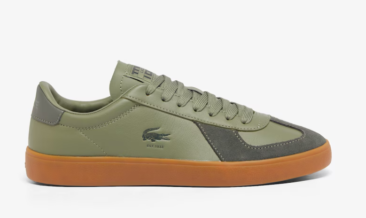 LACOSTE # BASESHOT PRO KAKI