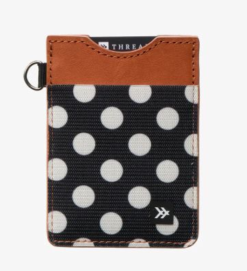 THREAD # VERTICAL WALLET POLKA DOT