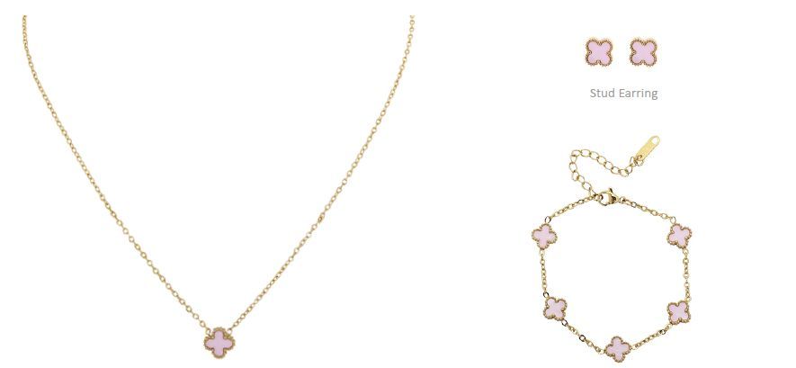 MERX # CLOVER SET 1 ROSE