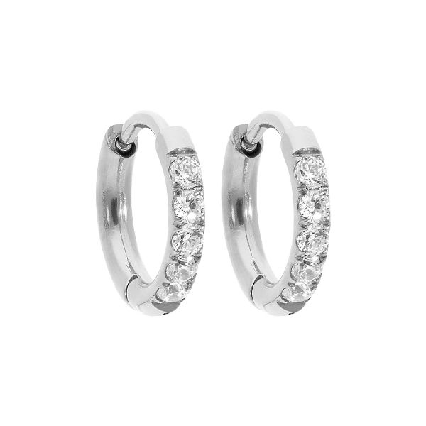 QUDO # ETERNITY 11MM BOUCLES D'OREILLLES