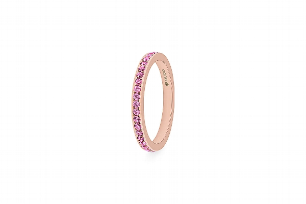 QUDO # RING ETERNITY PIERRE COULEUR