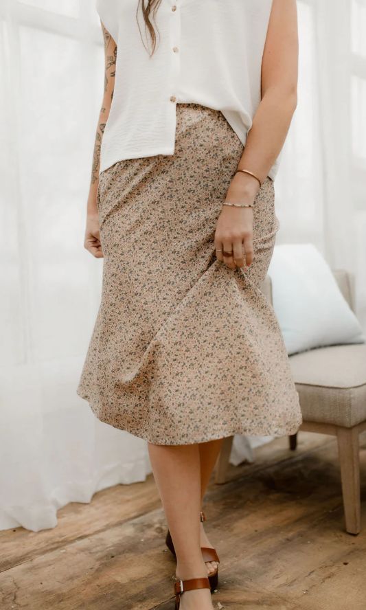 LOUVE # JUPE IMPRIMEE