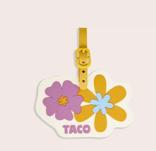 TACO # POPPY ETIQUETTE DE VOYAGE