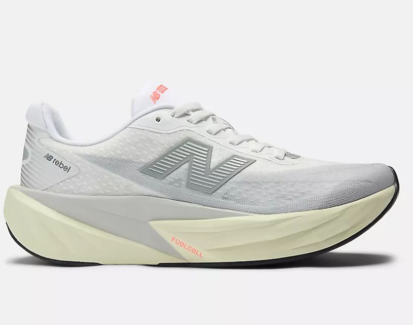 NEW BALANCE #FUELCELL REBEL BLANC/ARGENT